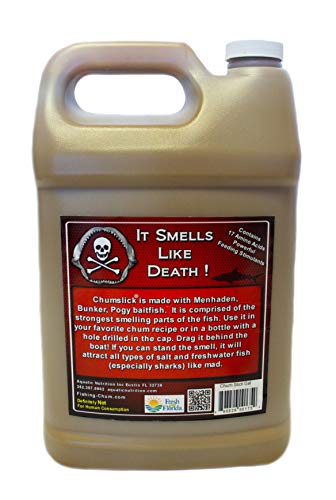 Chum Slick Feeding Stimulant Fishing Chum Gallon for Professional Anglers on Deep Sea Fishing Trips
