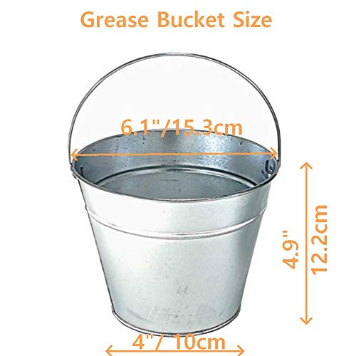 Camp Chef Drip Tray Grease Bucket & Liners (1 Bucket +12 Liners)
Camp Chef Treager Pit Boss Drip Tray Grease Bucket & Li