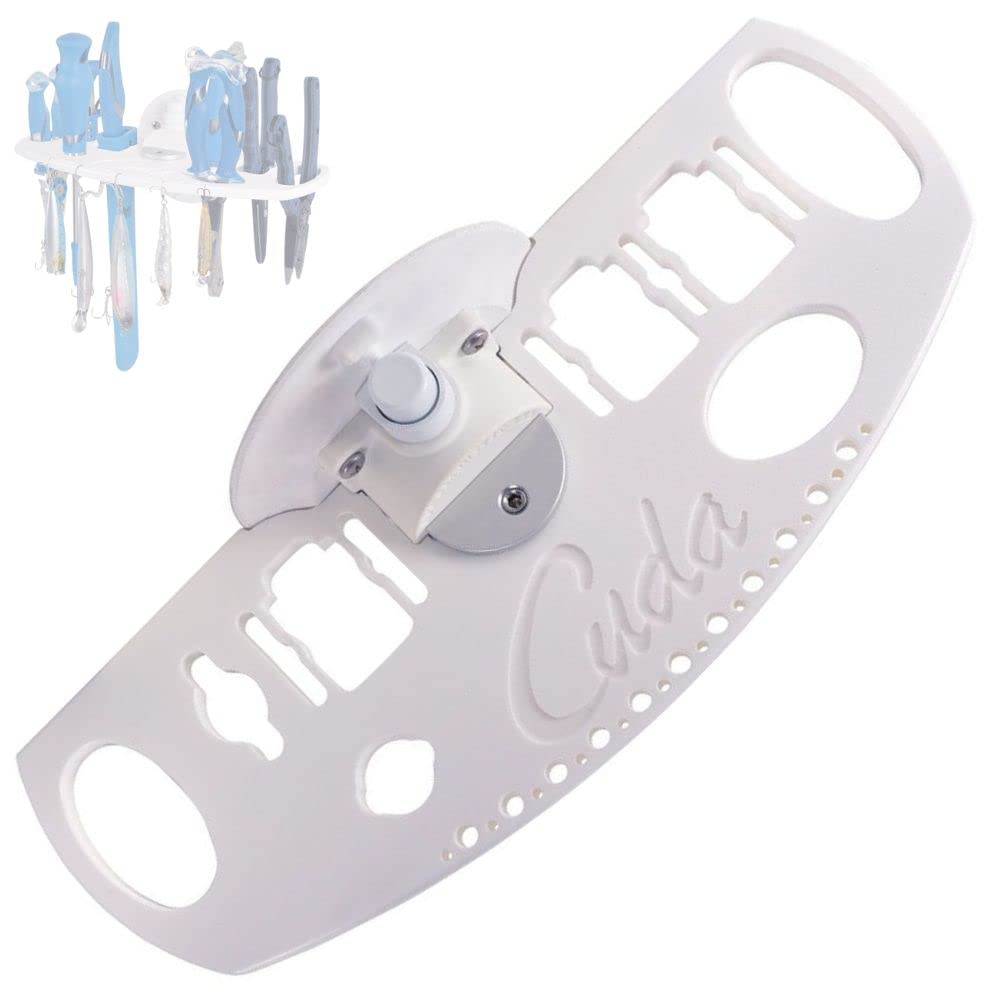 Cuda Fishing Accessories Tool Organizer for Expert Anglers with SeaSucker Vacuum Mount Technology, 14 x 5.2 x 6 inches,