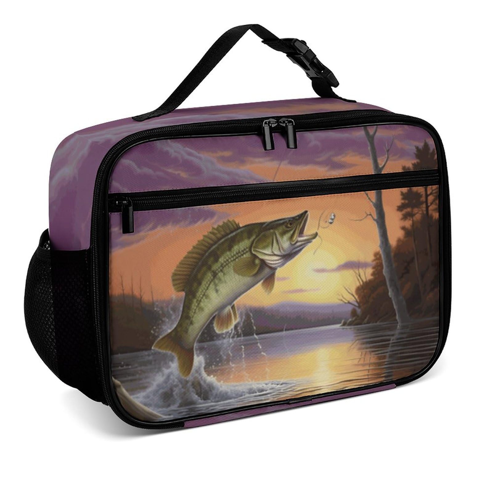 Reusable Lunch Box Insulated Cool Bag for Women Kids Travel Camping Picnic Beach Hiking School Meal Container