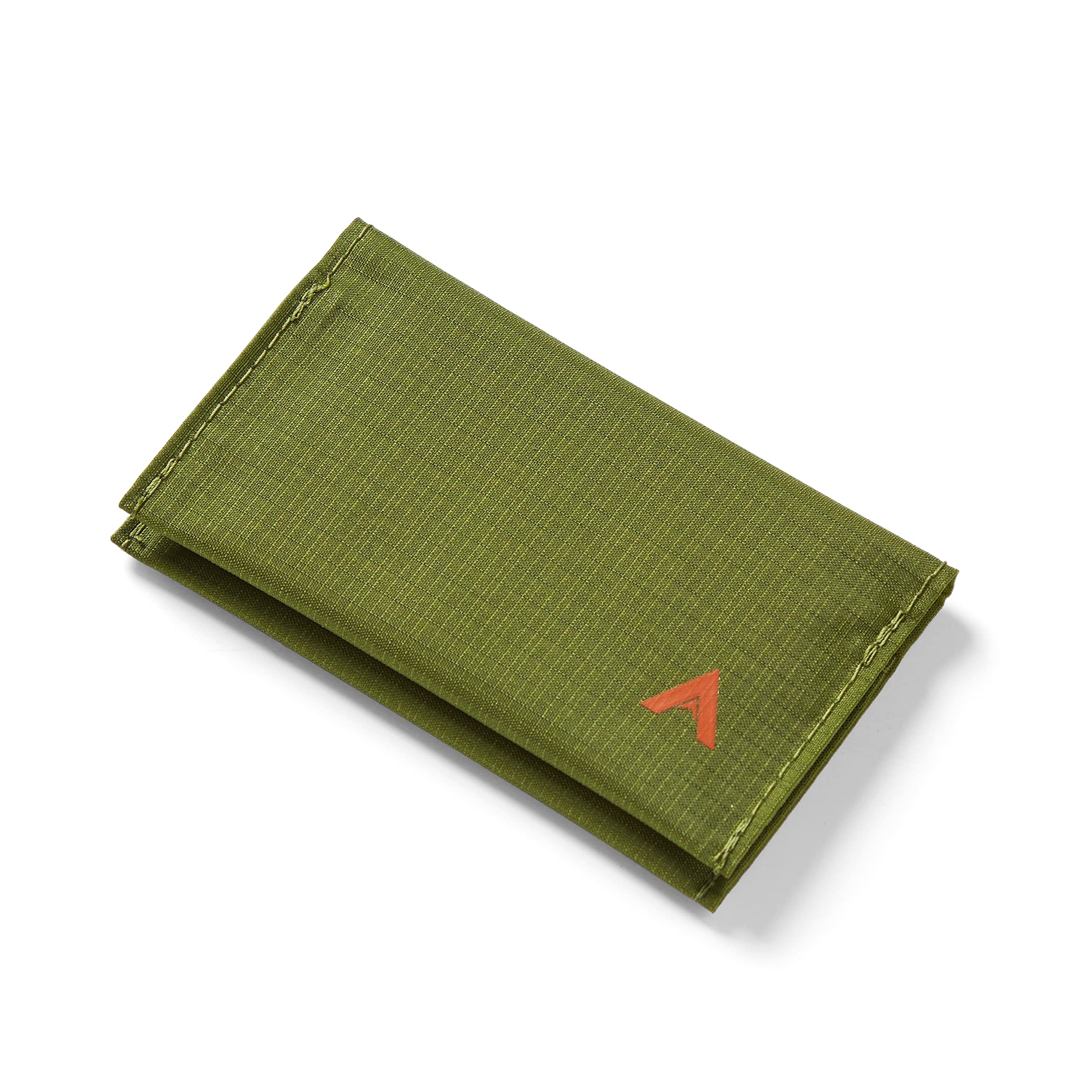 Allett Card Holder Wallet, Cala Green | Bifold, Holds 2-12 Business Cards, Thin, Minimalist, Front Pocket | For Men and